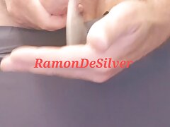 Master Ramon jerks off horny and squirts while trying on super sexy shorts in the fitting room.  Divine