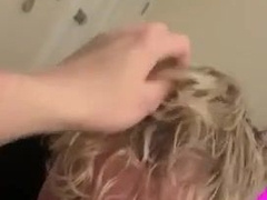 biotch dude inhales gay-for-pay spunk-pump