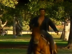 Jeff fucks in a barn