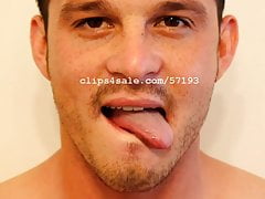 Tongue Fetish - Cody Lakeview Tongue Video 4