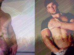 Grizzlies, getting off, hairy