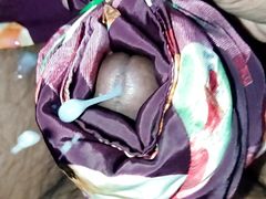 Satin silk handjob porn - Bhabhi ke suit me muth mari (115)