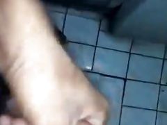 Asian bathroom boy musterbation