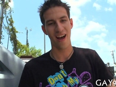 Interracial gay fun with a bi-racial couple