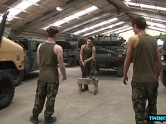 Meaty man sausage twunks roll flop and cum-shot