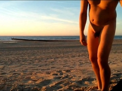 Naked at the beach 2