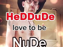 I love to be Nude