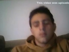 Portuguese Cute Boy Shows His Round Ass On Cam