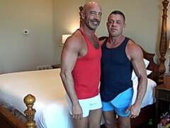 Mature dudes Tyler Saint and Ace Banner fuck like crazy
