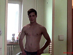 Selfie generation pretty Denis Kubelka from Hammerboys TV