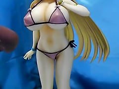 figure bukkake sof(Ikenai bikini no oneesan)Part3