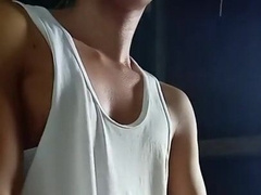 Filipino man with hefty trouser snake wank off_IMMENSE CUMLOAD - AlterTroye