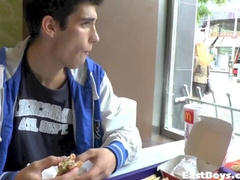 Public Hand Job in Prague