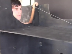 Gloryhole - young boys suck and fuck