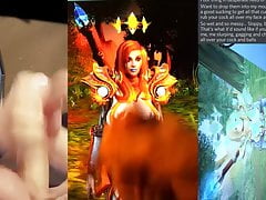 Cum Tribute to Artist (Human World of Warcraft)