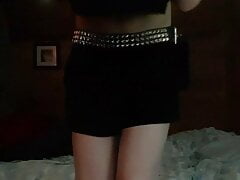Femboy goth dance