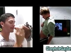 Straight Hunk Tricked at Glory Hole