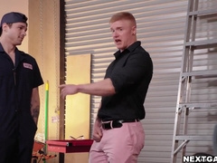 Steaming assfuck orgy for Alex Tanner and Jayden