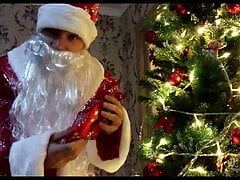 Bad SANTA CLAUS gives you hot CUM for Christmas!!! Dirty talk! Cosplay