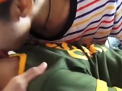 Thai Twink Couple Blowjob (No Sex)