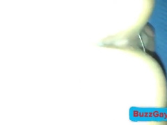 crossdresser ass fucking banged while jacking his trunk