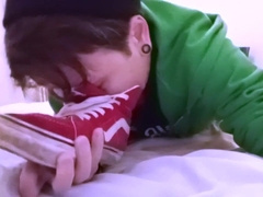 Campers sk8 high footwear, love, smooch, eat, nuzzle, passion, drill, fetish