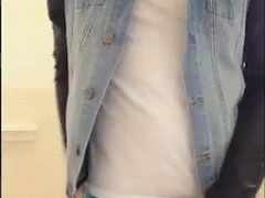 Sagging, jacking and cumming at college 7