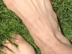 Feet fetish, foot, gay closeup toes