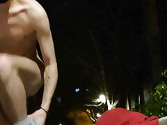 dared to get naked on the street