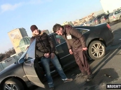 Tat Parent's Anal Adventure: Facial Cumshot in Public!