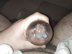 Toy Flooded with Sticky Cum