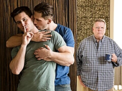 Horny Roman Todd fucks Allen Lucas in a dominant way