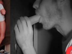 Glory Hole, Big Boy Sucking Big Cock, tasty, fuck me fuck me please