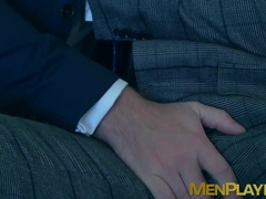 Big dick Alexander Muller fucks work buddy after hot rimming