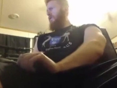 Big Dick Ginger Shoots Out A Massive Load 6