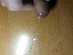 Solo Masculine Getting Off yam-sized jizz flow