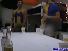 Masturbating straight twinks pounded in ass