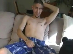 Monster Latin Cock Masturbating