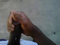 Big Black Dick cumming in Public 4