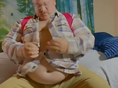 Biggest Bear Step-daddy with Big Loads and Biggest Tummy Ever Seen on Faphouse