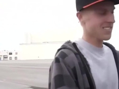 Hunk Gets Sucked Off - Factory Clip