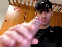 A sizable piece of salsiccia