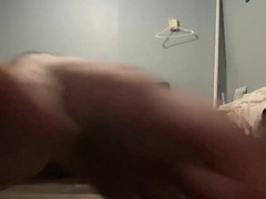 Wooly, Uncircumcised, Italian, railing Fuck Stick with lingerie switch