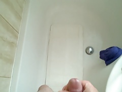 Shower Wank (Shaved) 01