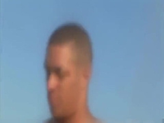 Black Muscle Photo Shoot (Jerk Off & Cum )