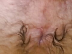 Gloryhole cum in mouth finger into ass