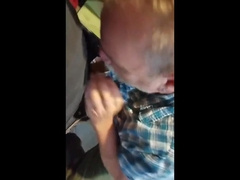 A springtime garage blowjob 5