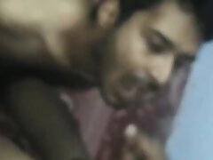 Indian hot boy Devilkrishna gives blowjob to two guys and gets cum facial