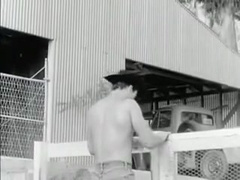 Gay Vintage 50s - Cowboy Washup