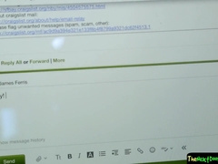 Butthole Licked and booty finger-banged youngster gets internal cumshot